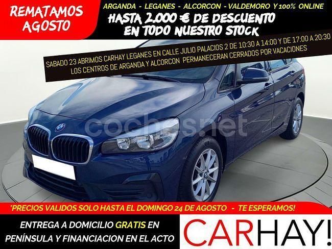 Azul Usado 2019 BMW 216 Active Tourer Monovolumen | 15.990 € (Buen precio) - Imagen 1/4