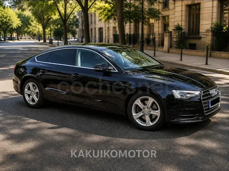 Usado Audi A5 Sportback S-Line 150 CV (110 kW) 2013 Negro Utilitario