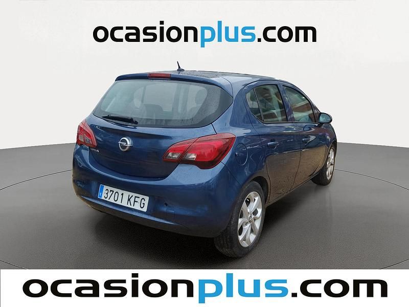 Usado Opel Corsa Selective 90 CV (66 kW) 2017 Azul Utilitario