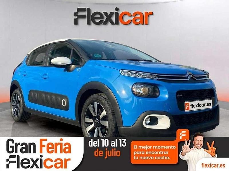 Azul Usado 2017 Citroën C3 PureTech Utilitario | 7490 € (Precio justo) - Imagen 1/4