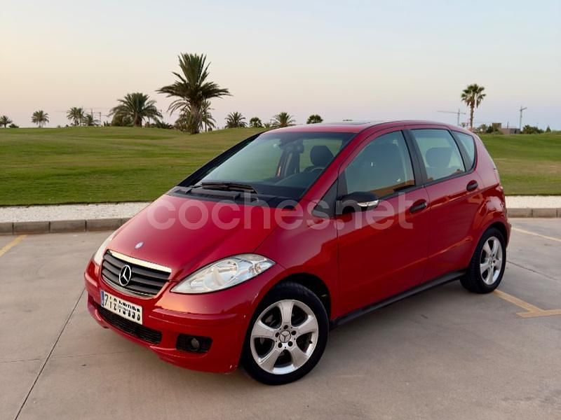 Rojo Usado 2007 Mercedes A180 Avantgarde Monovolumen | 4900 € (Buen precio) - Imagen 1/4