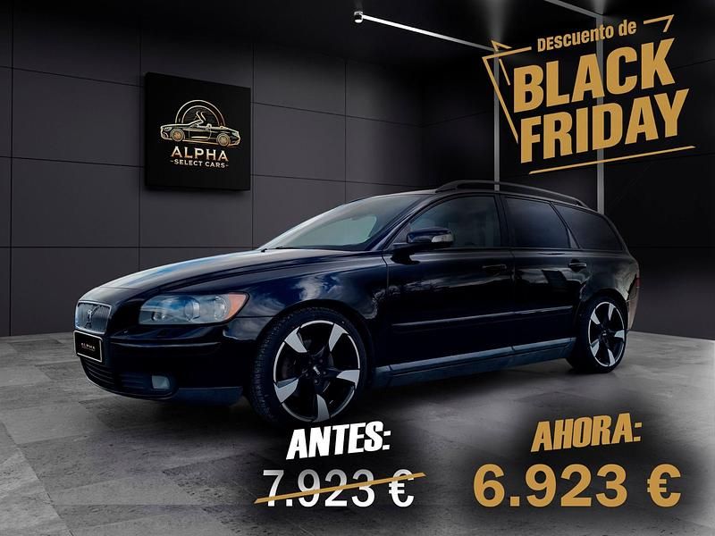 Negro Usado 2007 Volvo V50 Summum Familiar | 6923 € - Imagen 1/4