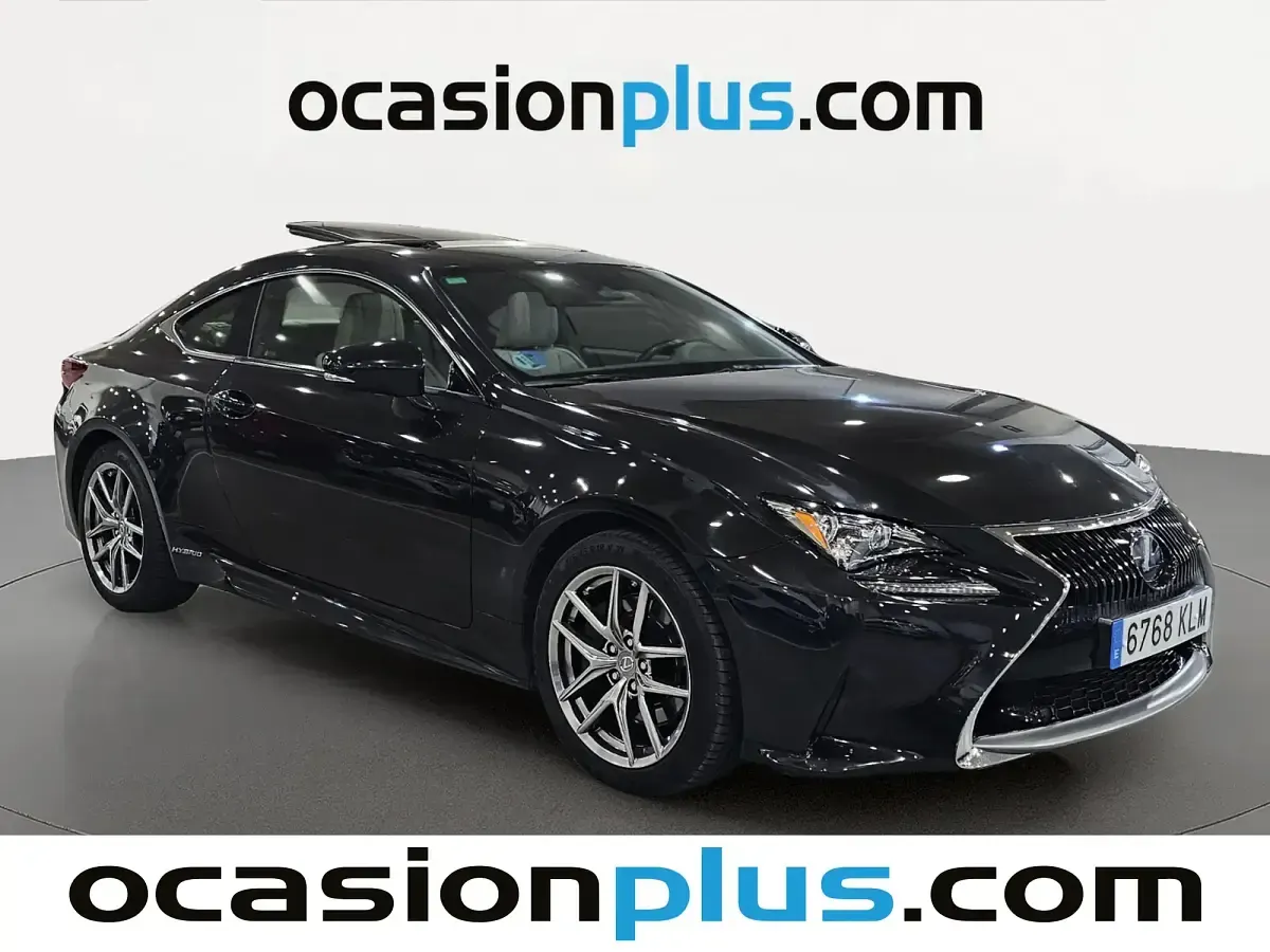 Usado Lexus RC300h Executive Line 223 CV (164 kW) 2018 Negro Coupe