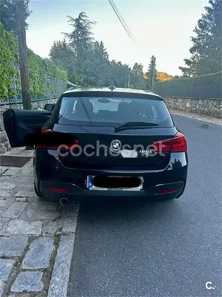 Usado BMW 118 Comfort Edition 143 CV (105 kW) 2015 Negro Utilitario