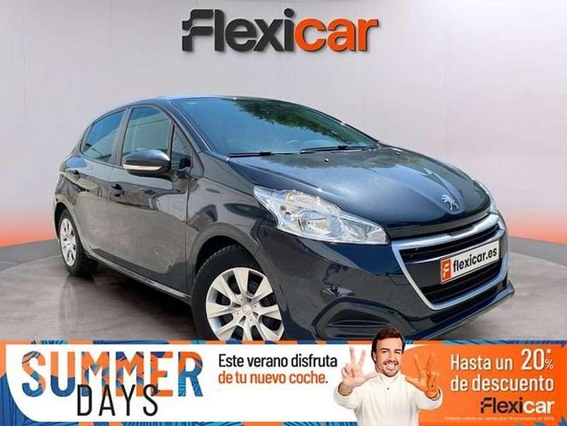 Gris Usado 2016 Peugeot 208 Access Utilitario | 8490 € (Precio justo) - Imagen 1/4