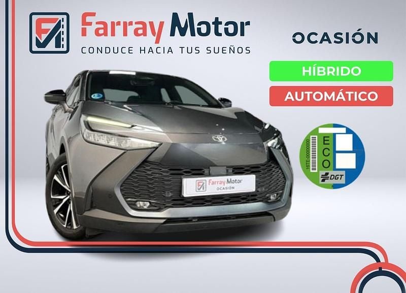 Gris Usado 2023 Toyota C-HR Advance SUV | 27.900 € (Precio justo) - Imagen 1/4