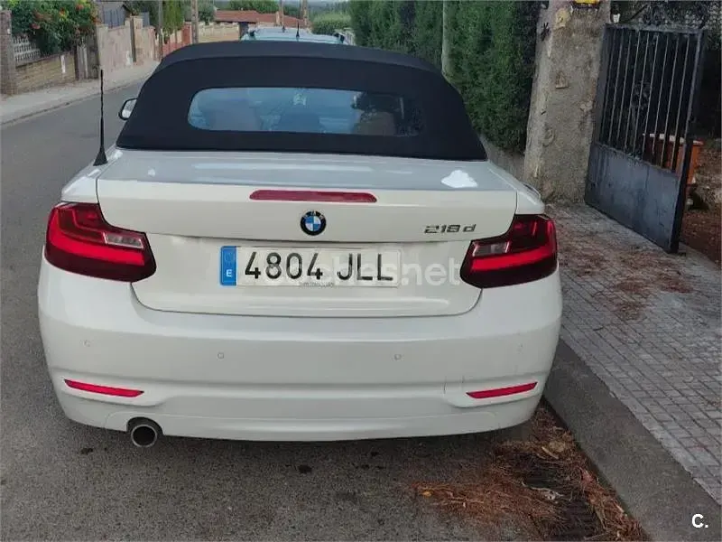 Usado BMW 218 150 CV (110 kW) 2016 Blanco Descapotable