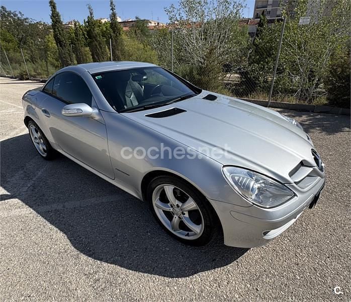 Gris / plata Usado 2004 Mercedes SLK200 Descapotable | 11.750 € (Precio justo) - Imagen 1/4