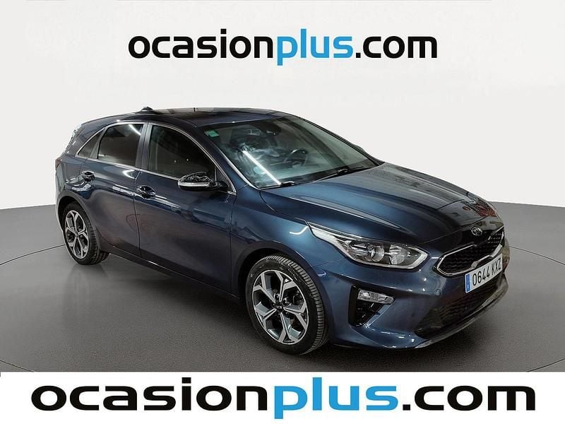 Usado Kia Ceed 116 CV (85 kW) 2019 Azul Utilitario