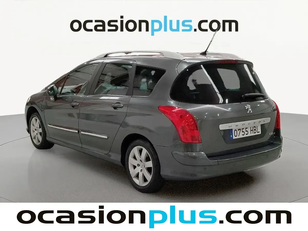 Usado Peugeot 308 Sportium 120 CV (88 kW) 2011 Gris Familiar