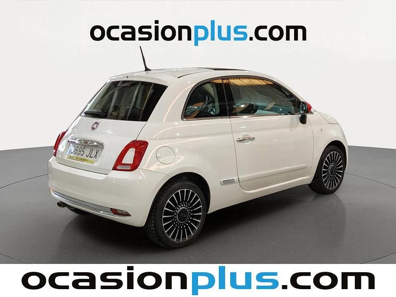 Usado Fiat 500 Lounge 69 CV (50 kW) 2016 Blanco Utilitario