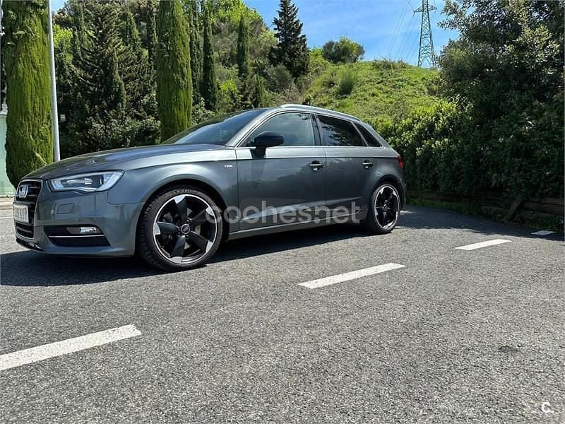 Używany Audi A3 S-Line 150 KM (110 kW) 2013 Szary Sedan/Limuzyna