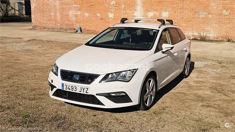 Blanco Usado 2017 Seat Leon ST FR Familiar | 11.500 € (Buen precio) - Imagen 1/4