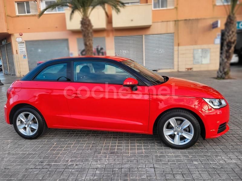 Usado Audi A1 95 CV (69 kW) 2017 Rojo Berlina