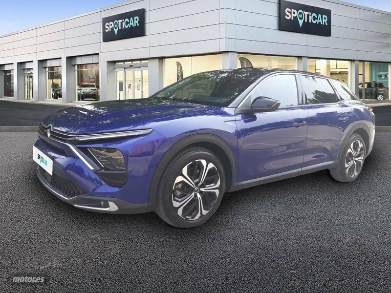 Azul Usado 2022 Citroën C5 X PureTech Berlina | 35.500 € - Imagen 1/4