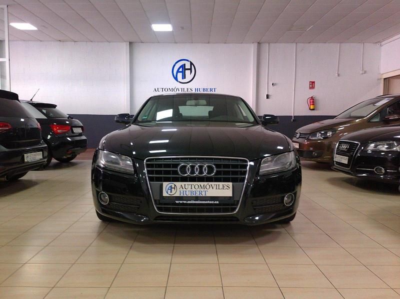 Usado Audi A5 S-Line 211 CV (155 kW) 2009 Negro Utilitario