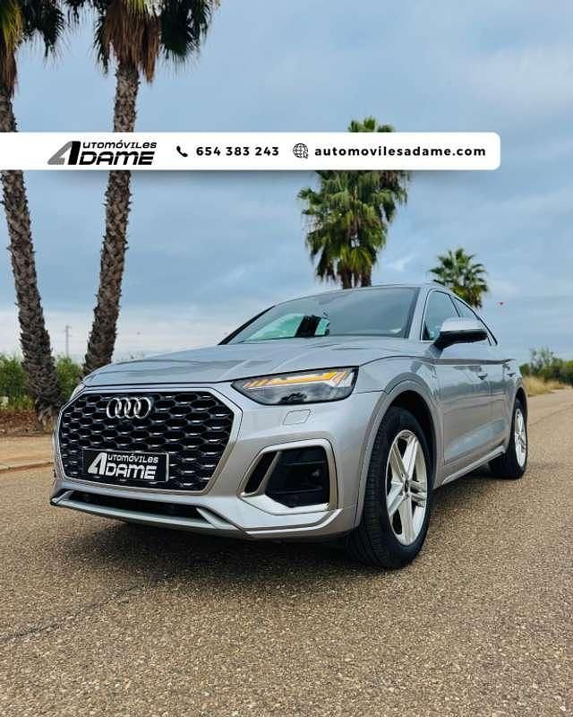 Gris Usado 2021 Audi Q5 Sportback S-Line SUV | 37.800 € (Precio justo) - Imagen 1/4