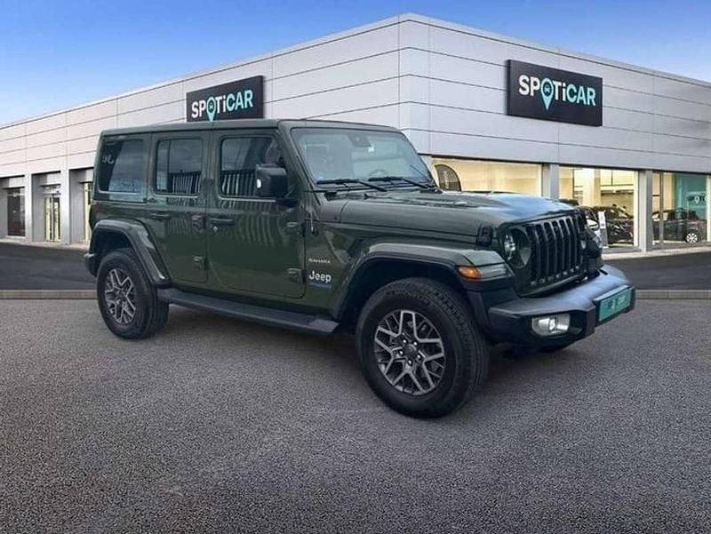 Usado Jeep Wrangler Sahara 381 CV (280 kW) 2021 Verde SUV