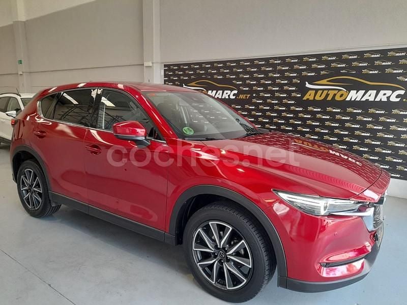 Granate Usado 2017 Mazda CX-5 SUV | 18.990 € (Precio justo) - Imagen 1/4