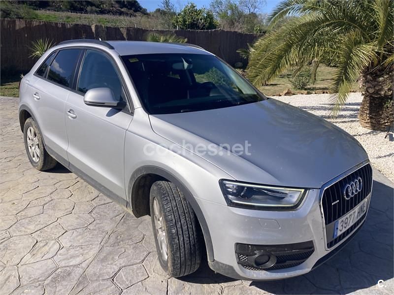 Usado Audi Q3 177 CV (130 kW) 2013 Gris / plata SUV