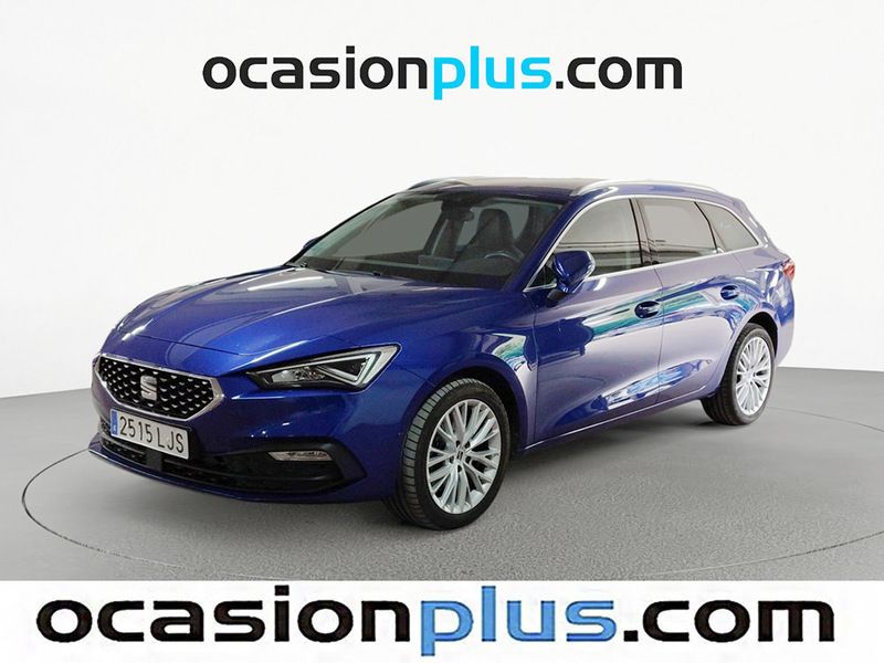 Azul Usado 2020 Seat Leon ST XCELLENCE Familiar | 17.455 € (Precio justo) - Imagen 1/4