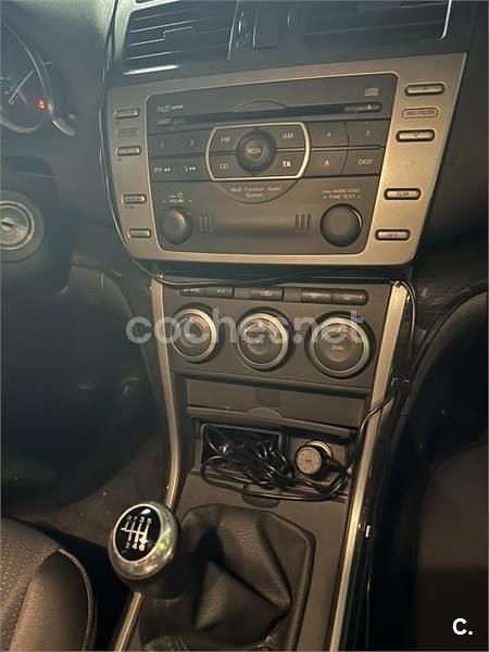 Usado Mazda 6 Active 140 CV (102 kW) 2008 Negro Berlina