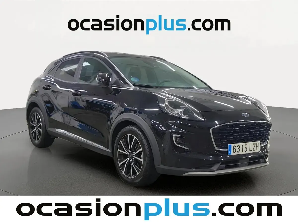 Usado Ford Puma Titanium 125 CV (91 kW) 2022 Negro SUV