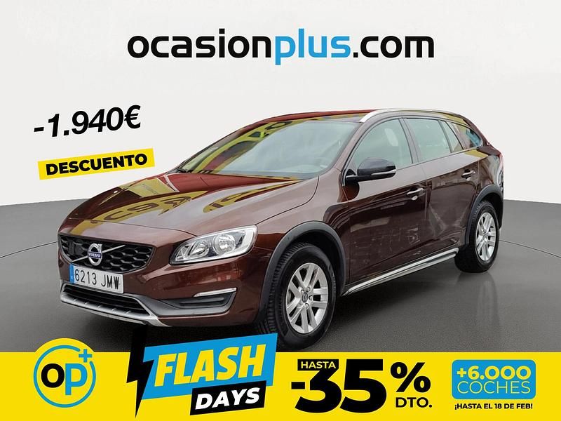Usado Volvo V60 CC Kinetic 150 CV (110 kW) 2016 Marrón Familiar