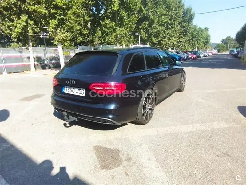 Usado Audi A4 S-Line 150 CV (110 kW) 2015 Negro Familiar