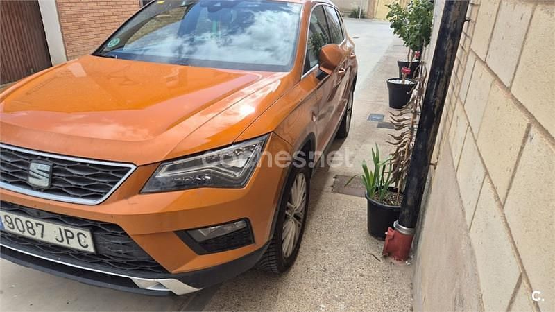 Begagnad Seat Ateca 4Drive 150 HK (110 kW) 2016 Orange SUV