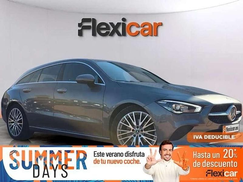 Gris Usado 2019 Mercedes CLA200 Shooting Brake Familiar | 22.490 € (Precio justo) - Imagen 1/4