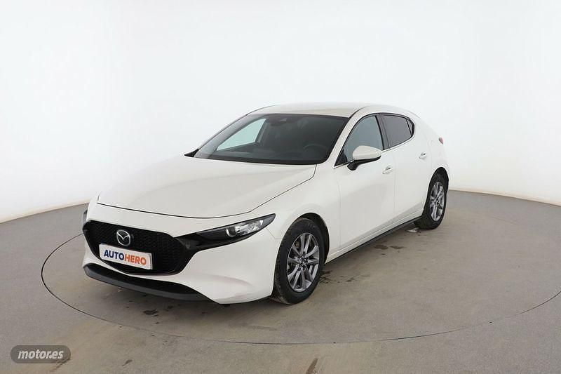 Usado Mazda 3 122 CV (89 kW) 2021 Blanco Berlina