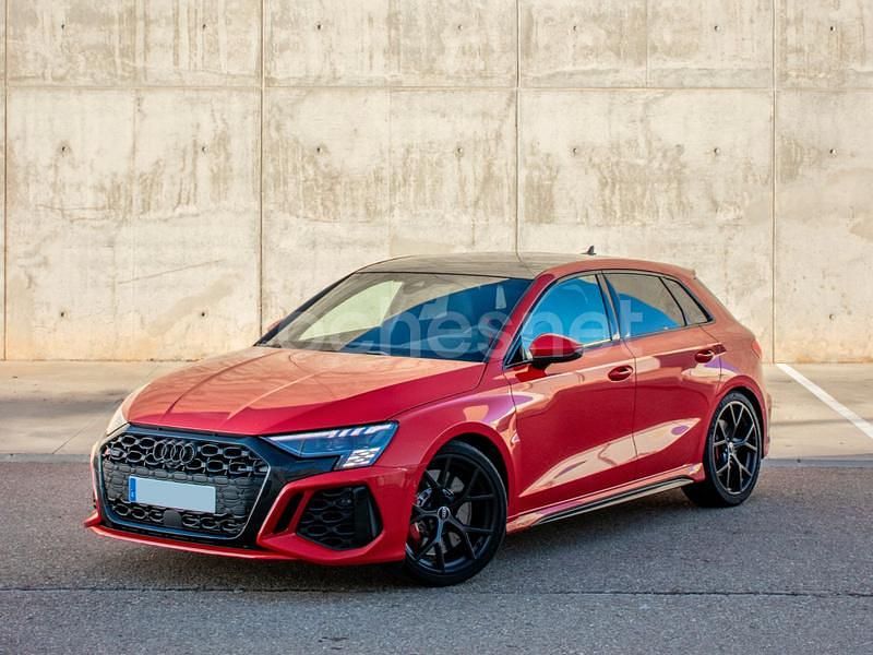 Rojo Usado 2023 Audi RS3 Berlina | 63.500 € (Un poco caro) - Imagen 1/4
