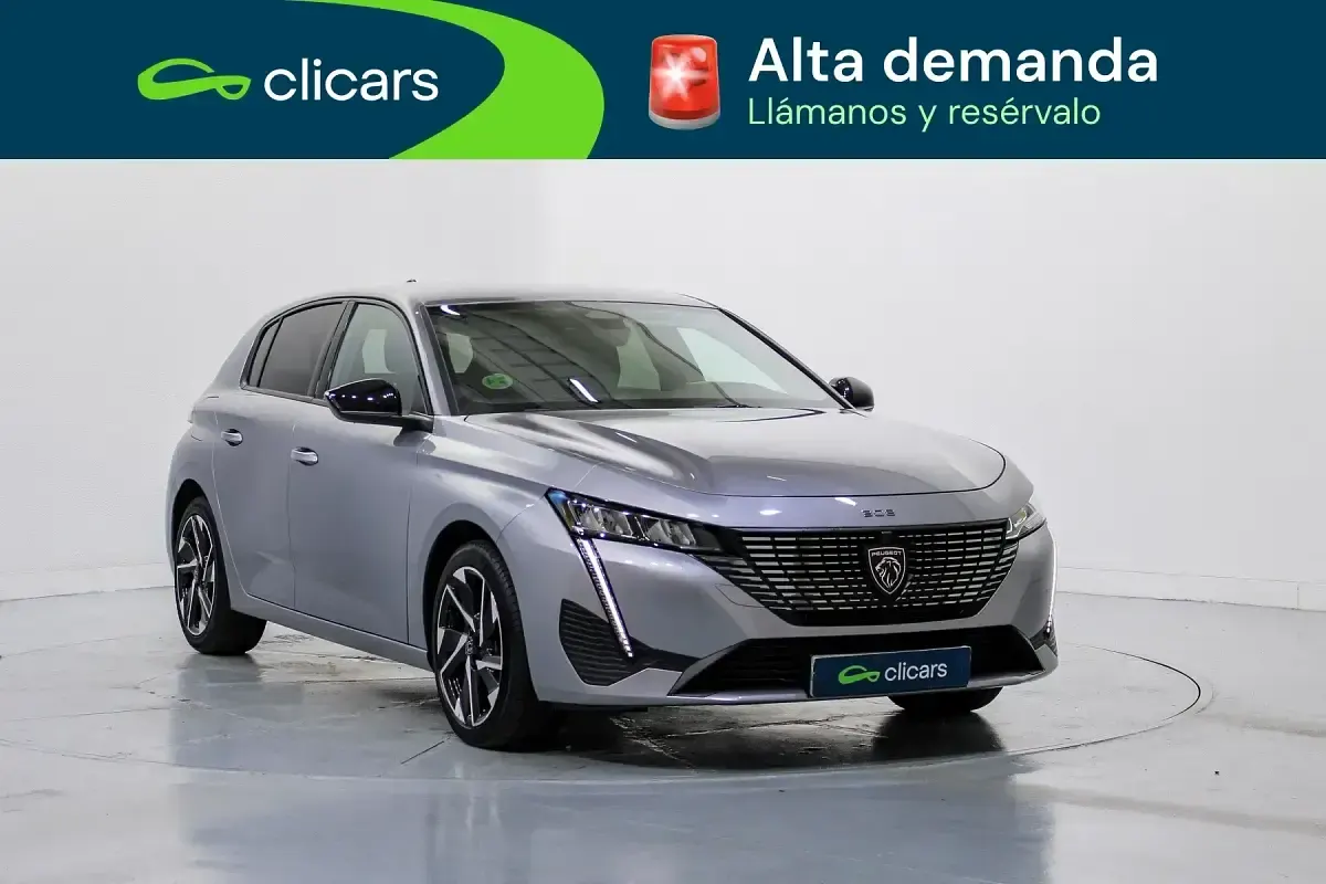 Usado Peugeot 308 Allure 130 CV (95 kW) 2024 Gris Berlina