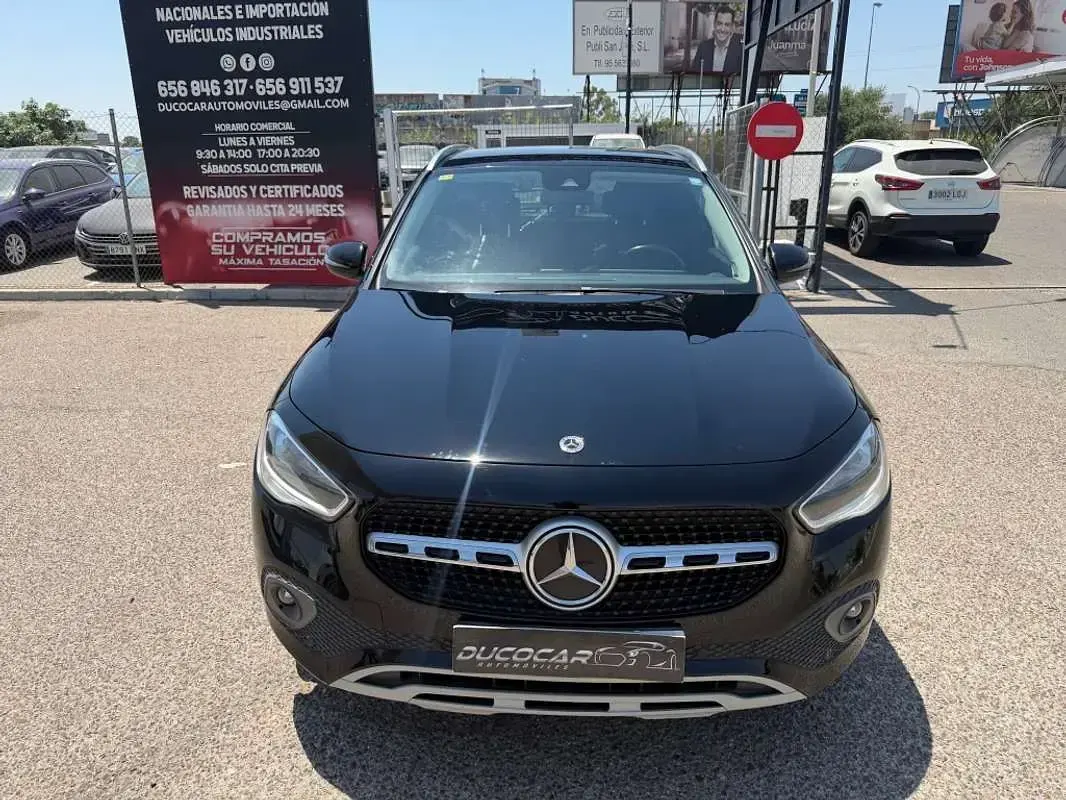 Usado Mercedes GLA220 190 CV (139 kW) 2021 Negro SUV