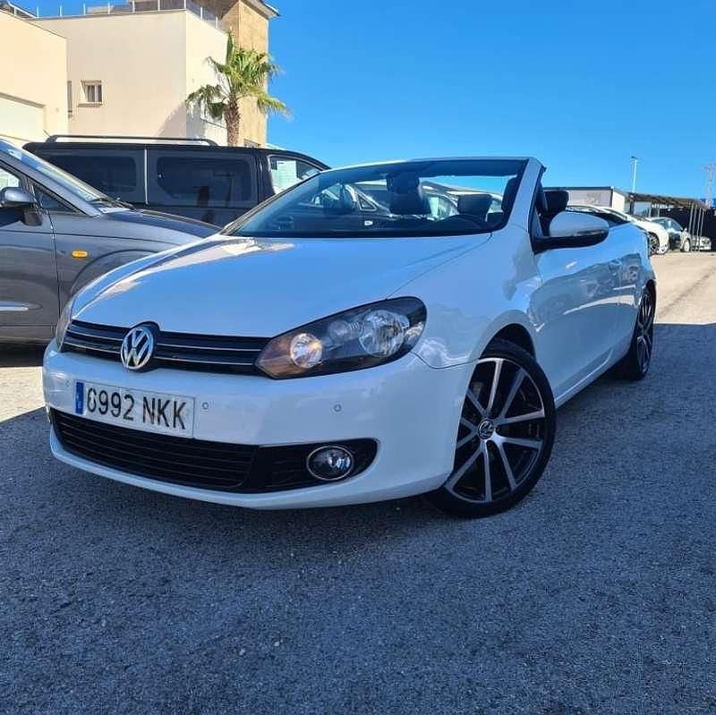 Usado VW Golf Cabriolet 160 CV (117 kW) 2011 Blanco Descapotable
