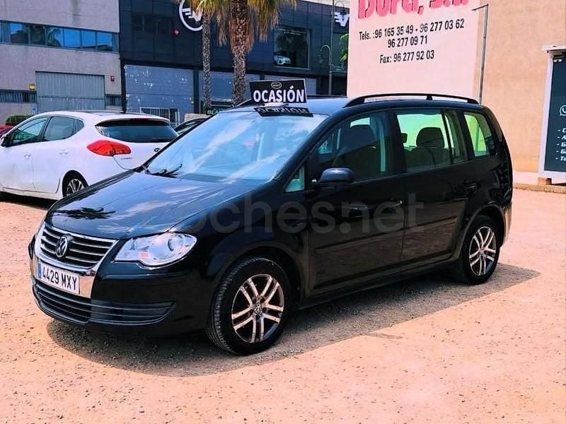 Usado VW Touran Edition 105 CV (77 kW) 2007 Negro Monovolumen