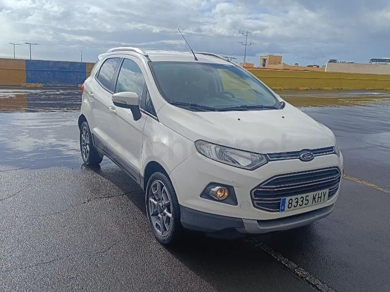 Usado Ford Ecosport Titanium 125 CV (91 kW) 2018 Blanco SUV