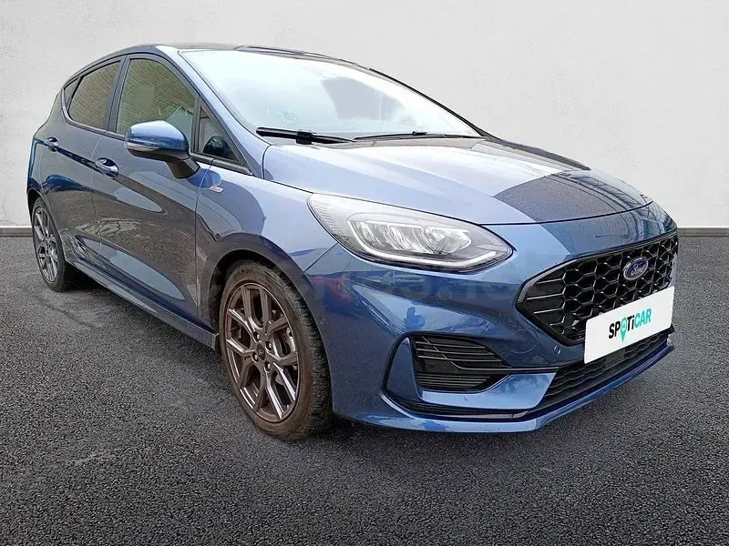 Usado Ford Fiesta ST-Line 125 CV (91 kW) 2023 Azul Utilitario