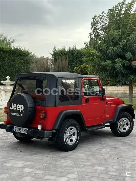 Usado Jeep Wrangler 121 CV (88 kW) 1997 Rojo SUV