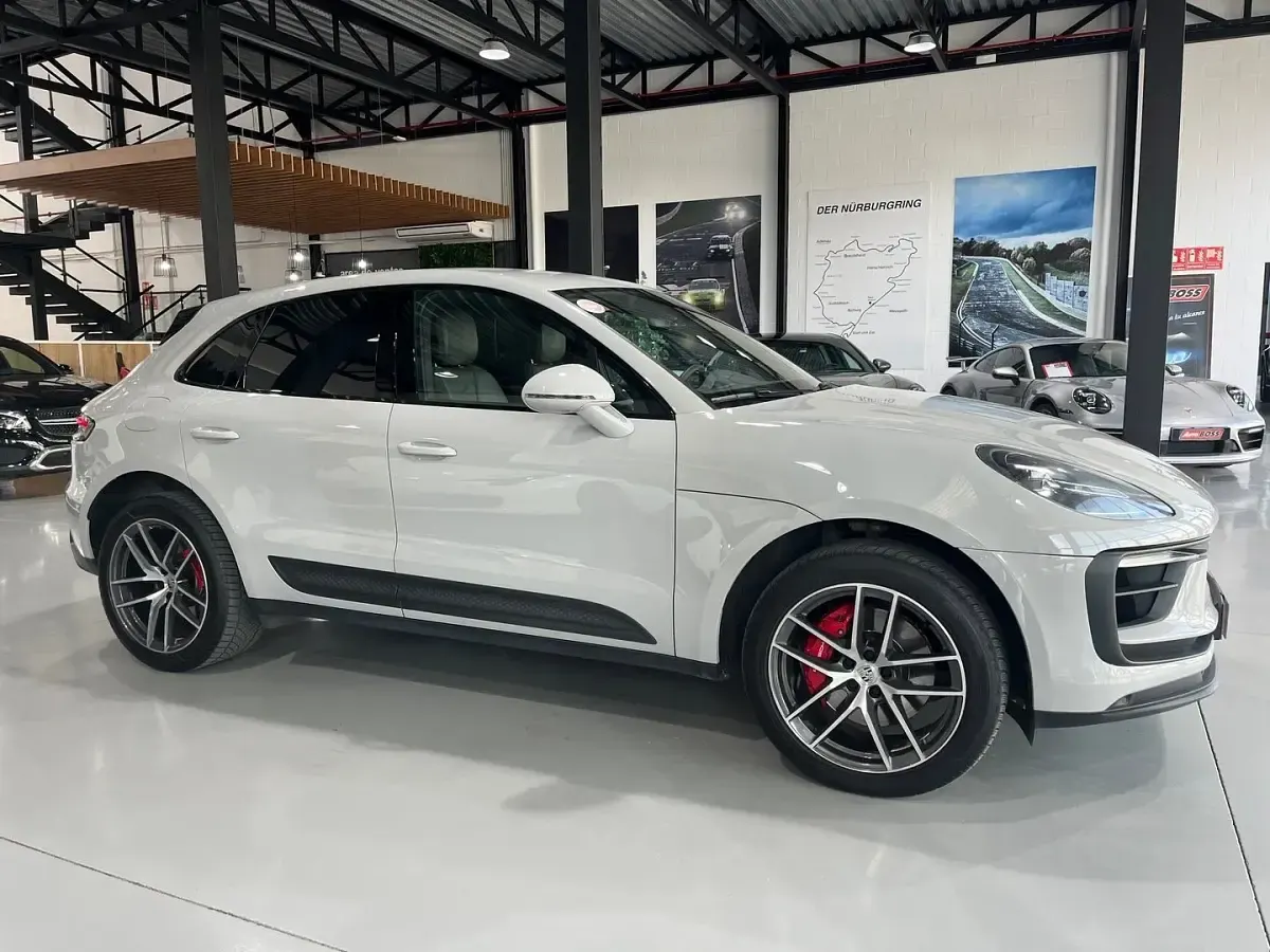 Usado Porsche Macan S 381 CV (280 kW) 2022 Gris SUV