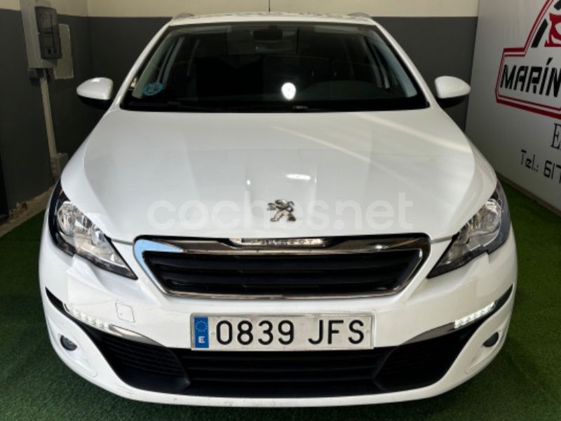 Blanco Usado 2015 Peugeot 308 Style Familiar | 7299 € (Precio justo) - Imagen 1/4