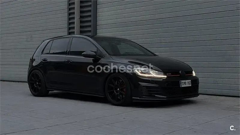 Usado VW Golf VII GTI 245 CV (180 kW) 2017 Negro Berlina