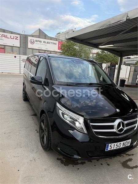 Usado Mercedes V250 Avantgarde 204 CV (150 kW) 2016 Negro Monovolumen