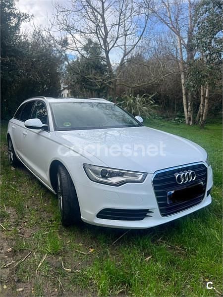 Usado Audi A6 Premium 177 CV (130 kW) 2014 Blanco Familiar