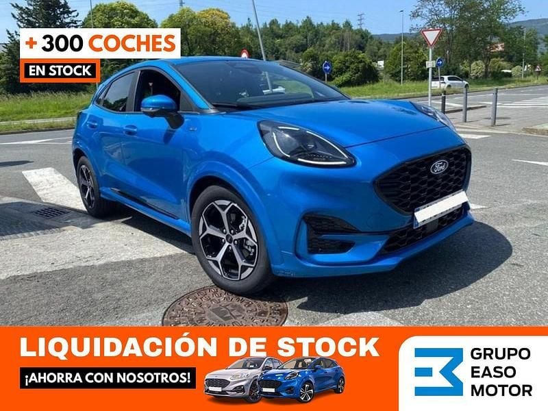Azul Usado 2024 Ford Puma Gen-E ST-Line | 23.900 € (Precio justo) - Imagen 1/3