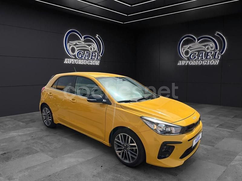 Amarillo Usado 2022 Kia Rio GT-Line Berlina | 15.990 € (Precio justo) - Imagen 1/4