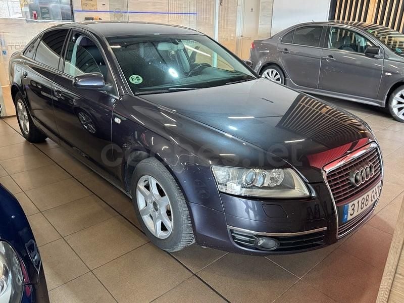 Usado Audi A6 140 CV (102 kW) 2008 Gris / plata Berlina