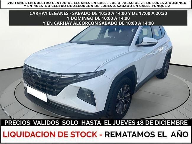 Blanco Usado 2021 Hyundai Tucson SUV | 23.490 € (Precio justo) - Imagen 1/4