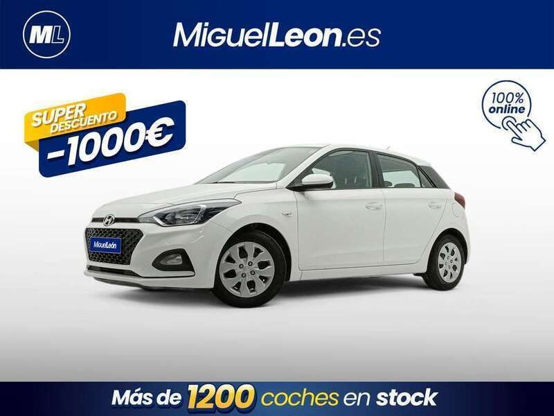 Blanco Usado 2021 Hyundai i20 Utilitario | 11.985 € (Precio justo) - Imagen 1/3